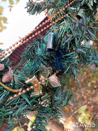 Ëлка новогодняя, гирлянда