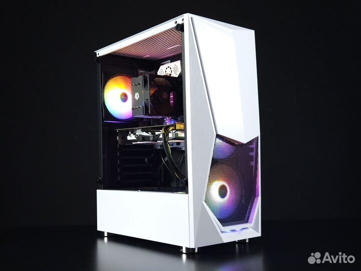 Игровой пк 14/28 ядра, RX 580, DDR4 16GB, NVMe