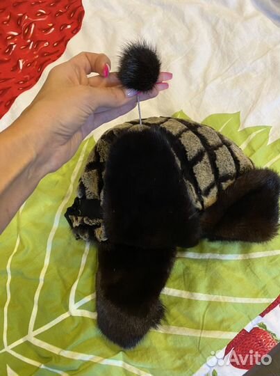 Шапочка норка стриженая