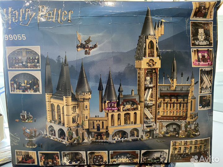 Конструктор lego гарри поттер замок хогвартс