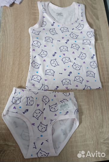 Комплект трусы и майка