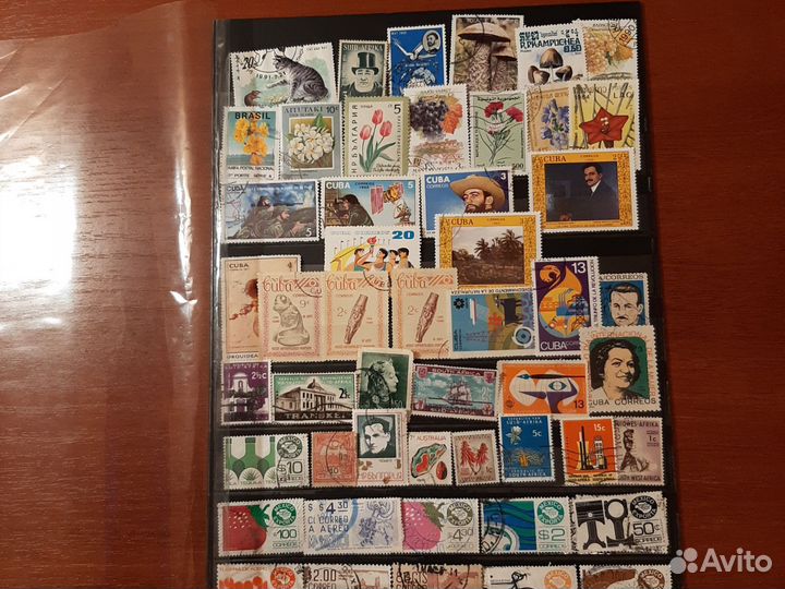 Марки набор, 120+