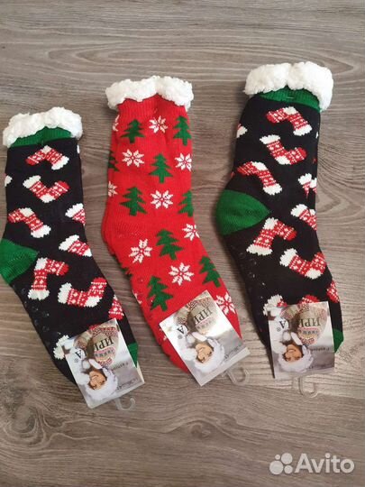 Носки новогодние