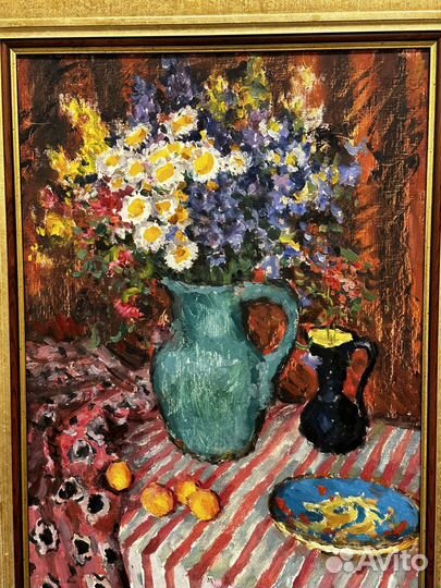 Картина маслом Волков юа 1979 г