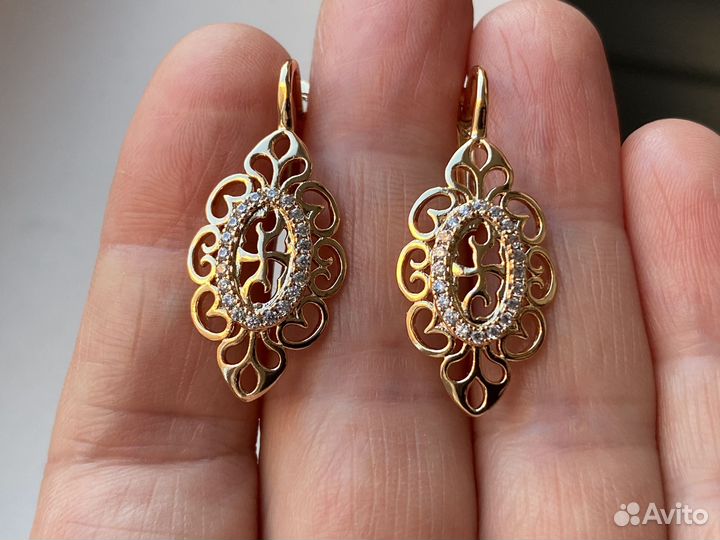 Серьги под винтаж