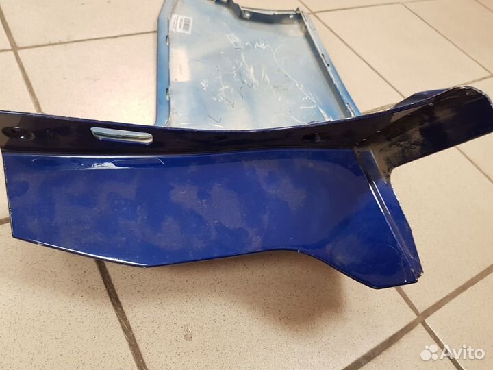 Накладка бампера заднего Ford Focus III 2019