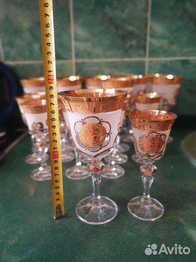 Ваза богемское стекло, керамика, хрусталь СССР