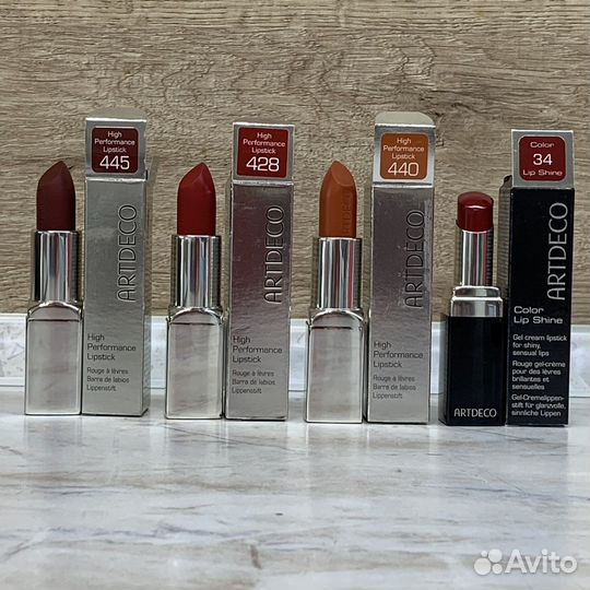 Помады Artdeco, Bourjois, Loreal, Max Factor