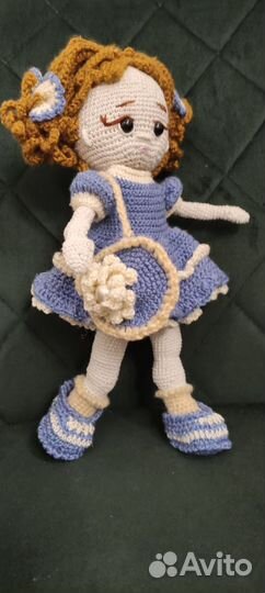 Вязаные игрушки ручной работы