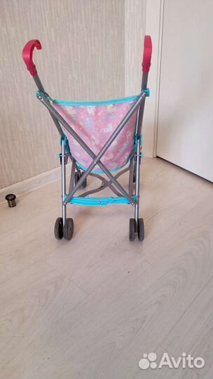 Коляска-трость для кукол