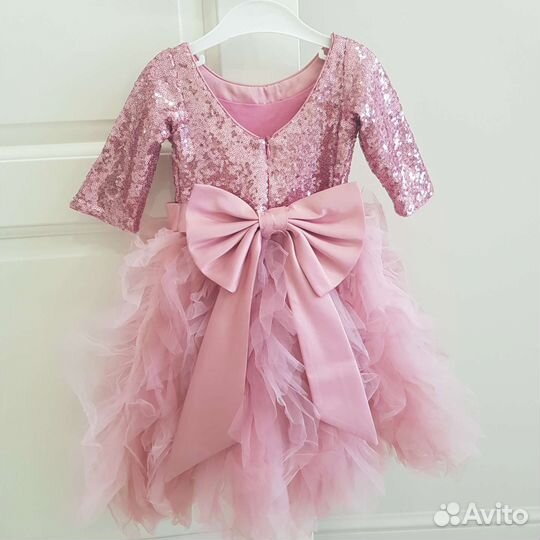 Платье для девочки 92