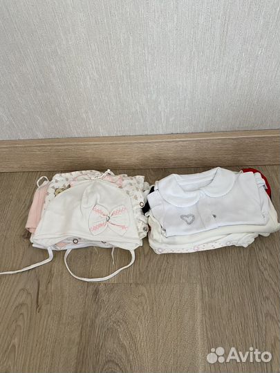 Вещи для новорожденных пакетом
