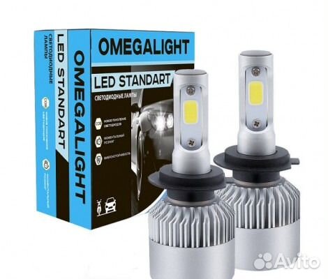 Лампа светодиодная HB3 LED 6000K