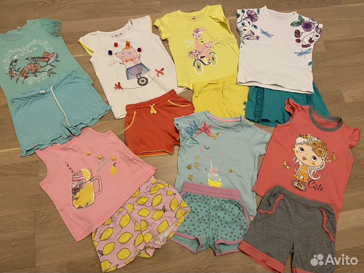 Пакет вещей на девочку 92-122