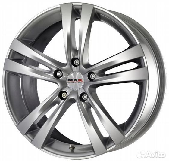 MAK Zenith : 6,5x16 5*98 Et:25 Dia:58,1 Hyper Silv