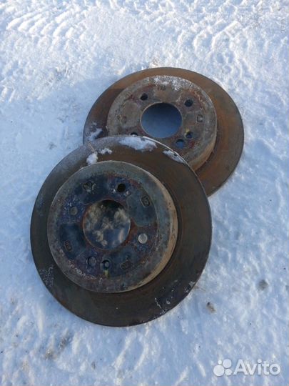 Диск тормозной задний хендай солярис, киа Рио