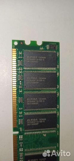 Оперативная память Kingston KVR 400*64C3A/1G 2.6V