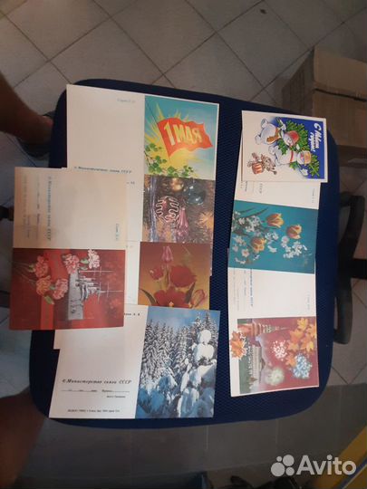 Открытки 1924г и министерства связи СССР 50х-80х г