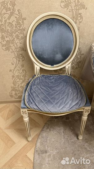 Стол со стульями бу