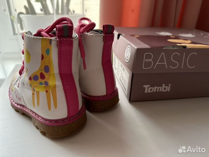 Ботинки демисезонные на девочку Tombi 23 размер