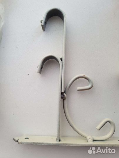 Держатель двухрядный «Завиток» 16 см