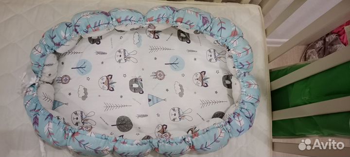 Кроватка маятник с матрасом