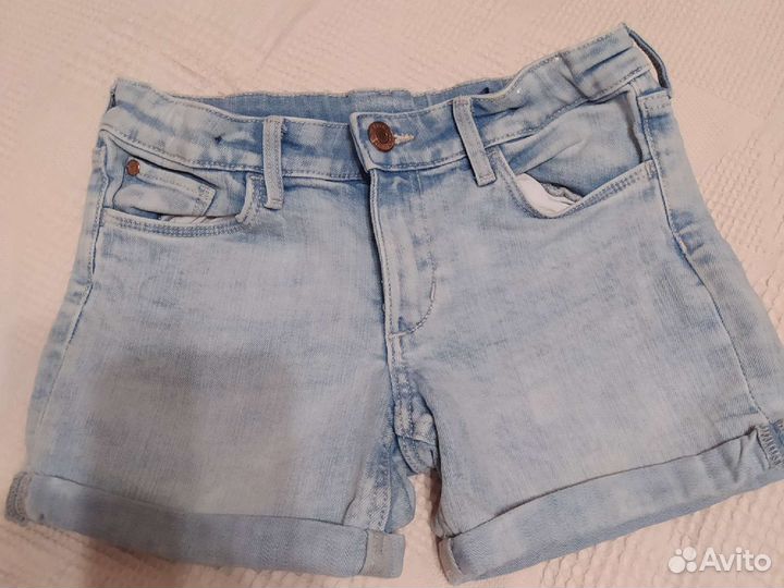 Шорты джинсовые h&m