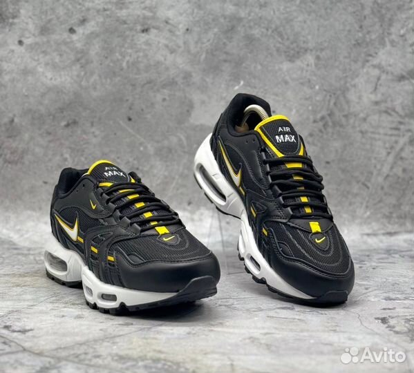 Мужские черные кроссовки Nike air Max 96 весенние