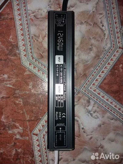 Блок питания-драйвер подсветки LED ленты