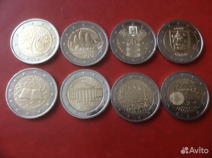 Юбилейные монеты Европы