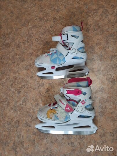 Коньки д/девочки 31-36, коньки д/мальчика 35-38