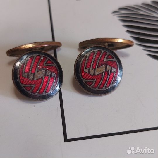 Винтажные запонки СССР