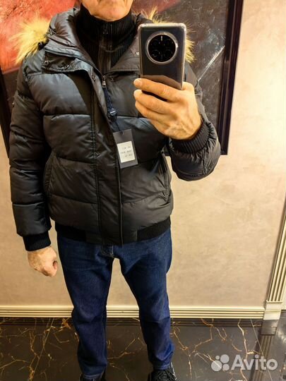 Мужской Пуховик Trussardi куртка р52-54