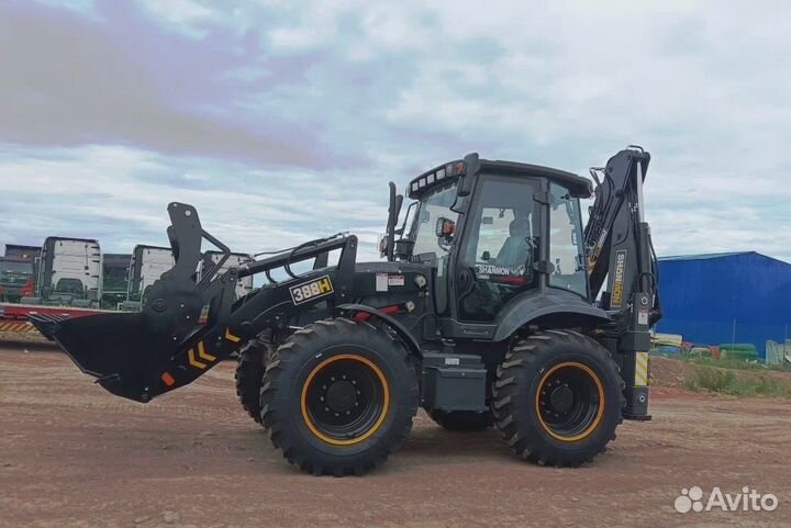 Экскаватор-погрузчик Shanmon 388H, 2024