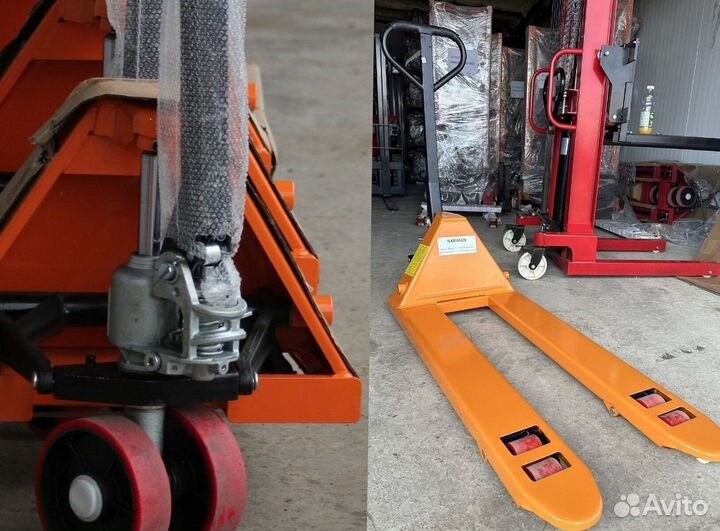 Гидравлическая тележка, рохля 2 тонны