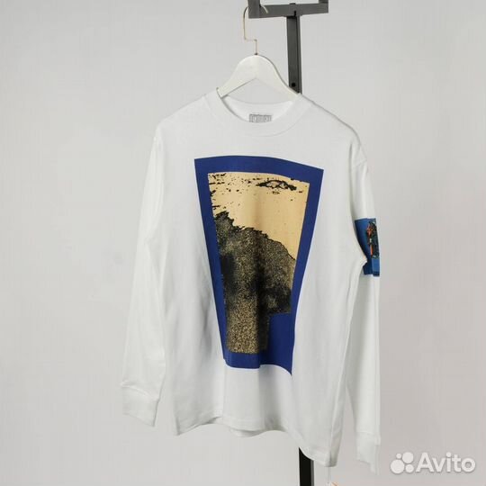 Cav empt свитшот Blue back на руках (Арт.50419)