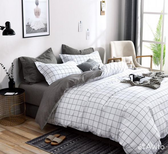 Белье постельное на резинке, Турция