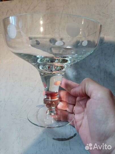 Ваза для фруктов (конфет ) на ножке СССР