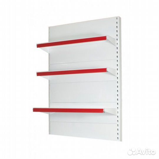 Стеллаж настенный металлический с перфорацией