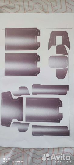 Наклейки на квадрокоптер fimi x8