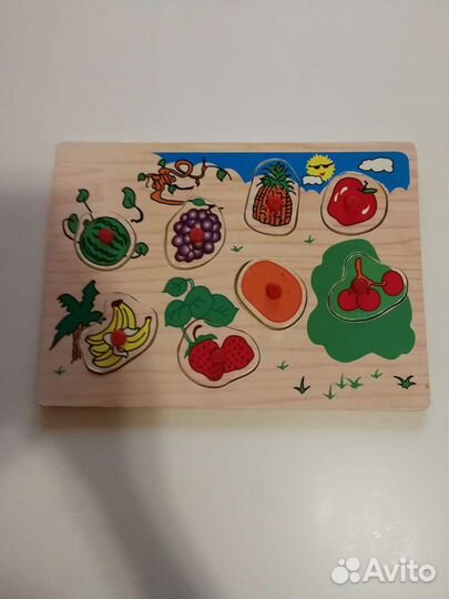 Пазлы деревянные игрушки
