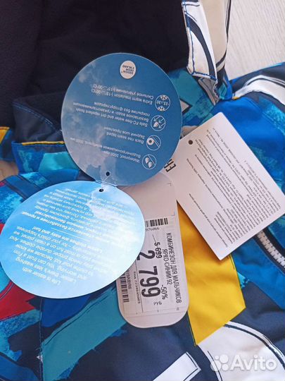 Зимний комбинезон lassie 92 новый для девочки