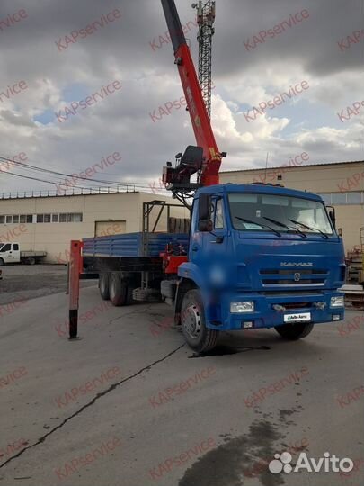 КАМАЗ 65115 с КМУ, 2018