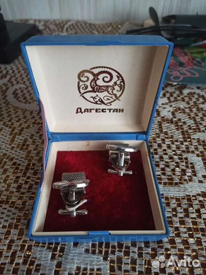 Запонки винтаж СССР Дагестан