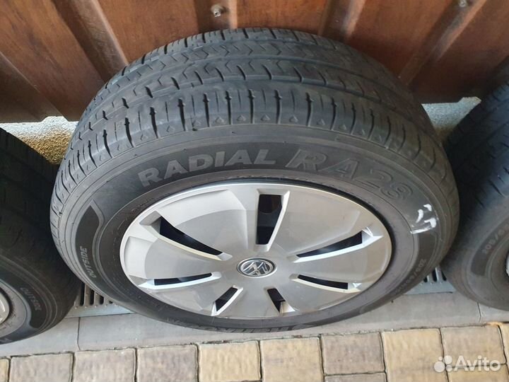 Колеса всборе Нankоok Radial rа28 205/65R16C на wv