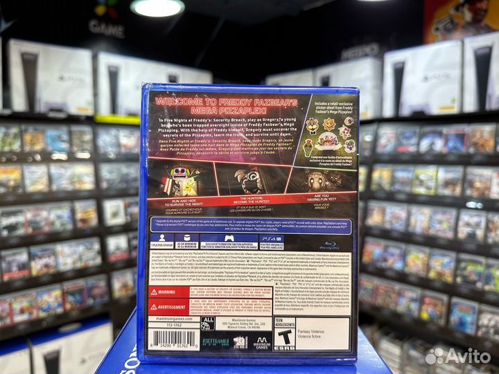 Игры для PS4: Five Nights AT Freddy's: Security Br