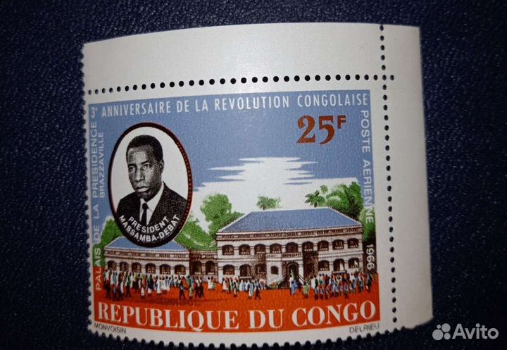 Марки Ленин. Камерун,Конго, гдр