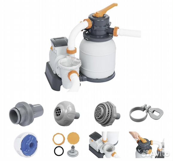 Песочный фильтр насос Bestway 5678л/ч