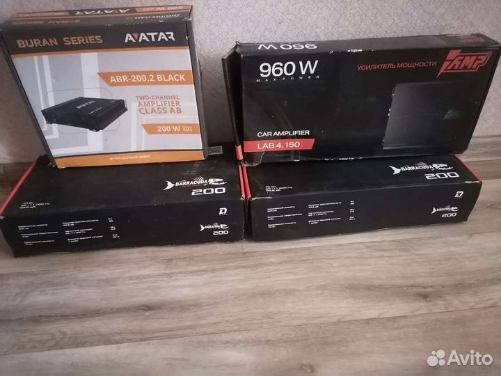 Комплект автозвука бу