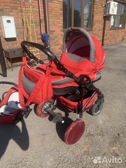 Коляска 3 в 1 Camarelo sport